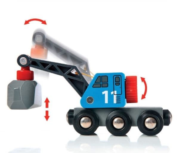 BRIO 33210 Juna- ja tierata, luotisarja