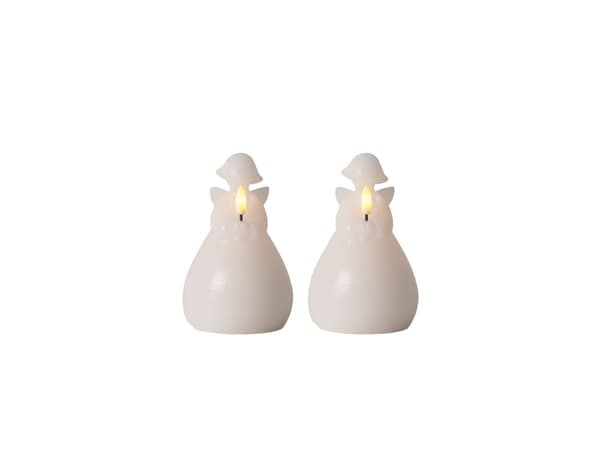 Sirius Lucia Angel white 2pcs H:10cm