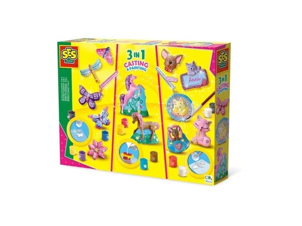 SES Creative Muotti ja malli - 3 in 1
