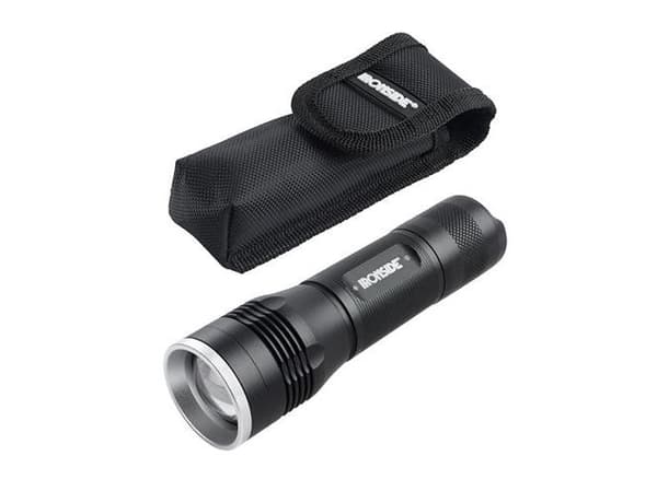 LED-taskulamppu 500 lm, kotelo mukaan lukien