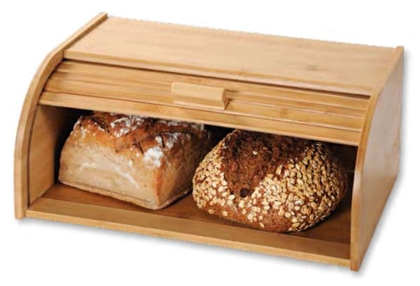Kesper 58582, Rektangulär, Brun, Bamboo, Brun, Bamboo, Skjutlock