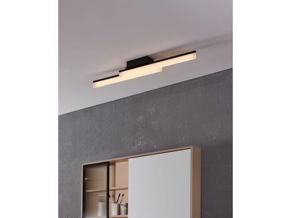 EGLO PALMITAL taklampe sort/satin