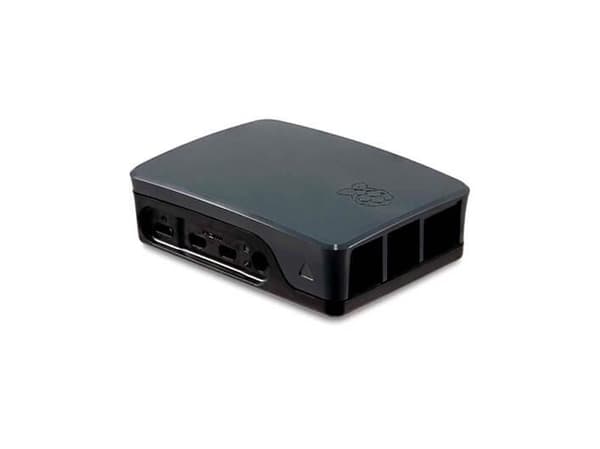 Raspberry Pi - Fodral - ABS-plast - svart/grå