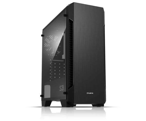 ZALMAN S3 ATX miditower chassi med fönster
