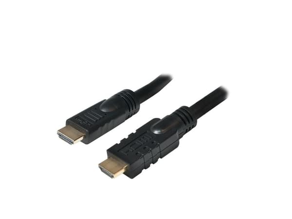 LogiLink CHA0015, 15 m, HDMI Type A (Standard), HDMI Type A (Standard), musta