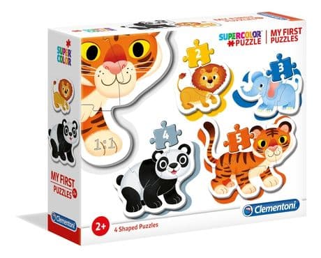 Clementoni My First Puzzles, 2 stykker, Dyr, 3 år