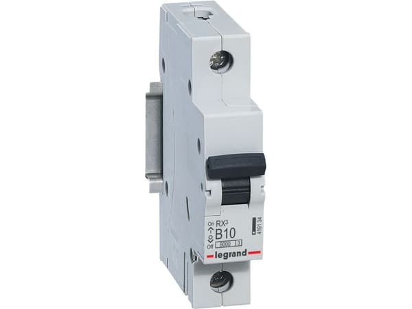 Legrand RX3, Dvärgbrytare, Typ B, IP20, 210 - 250 V