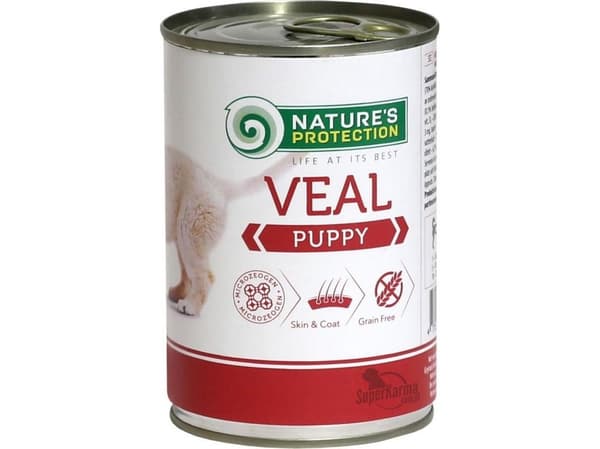NATURE’S PROTECTION våtfoder till hundar lamm 400 g
