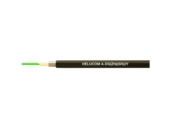 HELU 803926-4000 Lysledarkabel Multimode OM1 Sort 4000 m