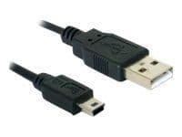 Delock - USB-kabel - USB (hane) till mini-USB typ B (hane) - 1 m