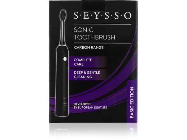 Seysso Carbon Basic SE005BLK elektrisk tannbørste, svart