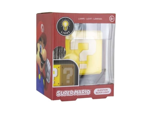 Super Mario Question Block - Dekorationslampa - LED