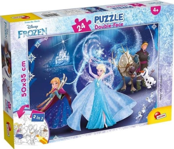 Lisciani Puzzle Df Plus 24 Frozen, 3 År