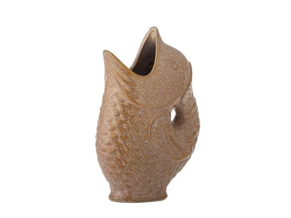 CREATIVE COLLECTION Harvey vase, brun, steingods