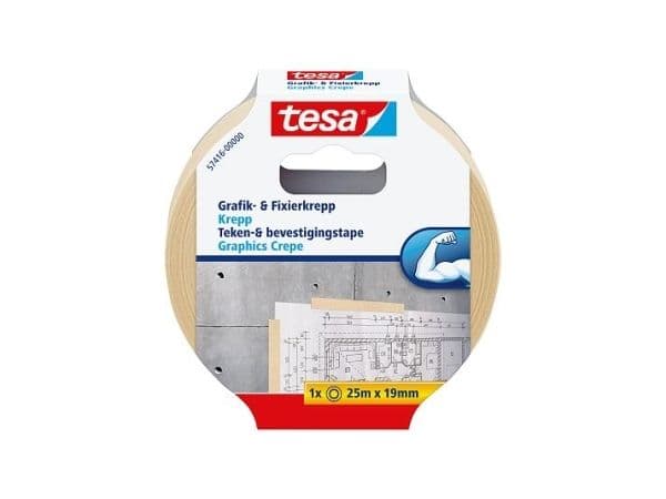 Tesa - Kontorstejp - 19 mm x 25 m