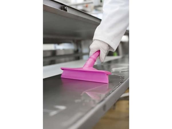 Skraber, Vikan Table squeegee w/mini handle, rødx245mm x 104mm