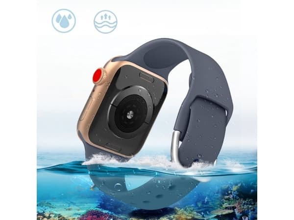 Silikonrem APS för Apple Watch 38/40/41 mm - Mint