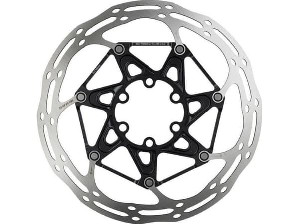 SRAM CenterLine X, Sykkelrotor, Aluminium, Sort