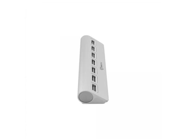 SBOX H-207, USB 2.0, USB 2.0, 480 Mbit/s, Silver, Aluminium, 0,5 m