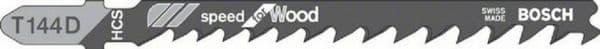 Bosch CHISEL BLADE T144D WOOD COARSE 5 PIECES