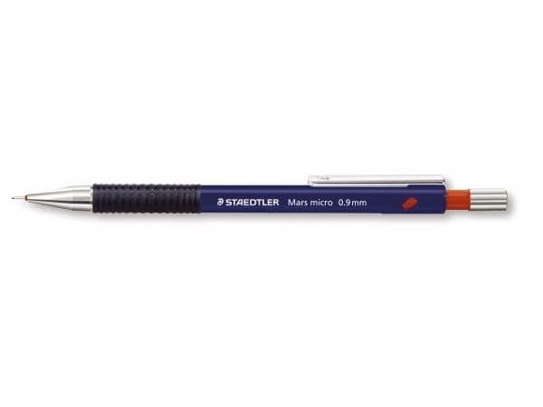Pencil Marsmicro blå 0,9mm (10 stk.)