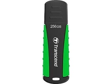 Transcend JetFlash 810 - USB-flashstasjon - 256 GB - USB 3.1 Gen 1 - grønn
