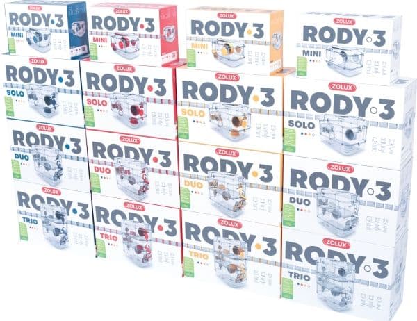 ZOLUX CAGE RODY3 MINI väri sininen