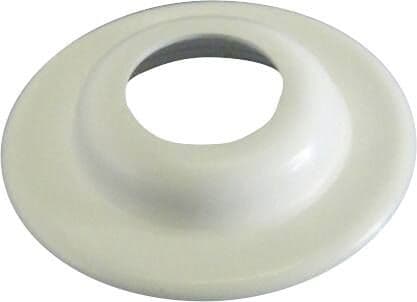 Bussningskrage i plast vit 1 1/4"