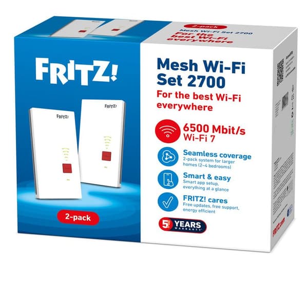 FRITZ!Mesh Set 2700 2-pack Edition International