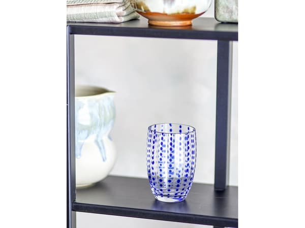 BLOOMINGVILLE Brinley Dricksglas, Blå, Glas