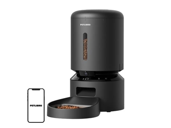 Petlibro Granary foderautomat med kamera, 5L (svart) Aptel
