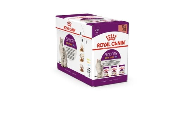 Royal Canin Sensory Mixed Box Gravy Adult vådfoder til kat - 12x85 g