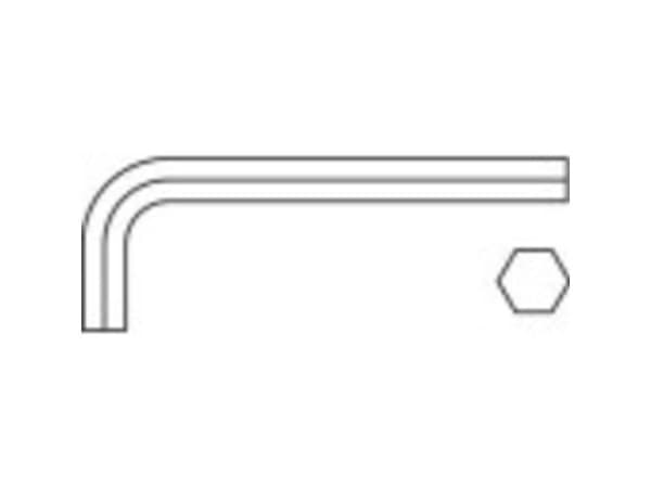TOOLCRAFT Unbrako vinkelskrutrekker 12 mm