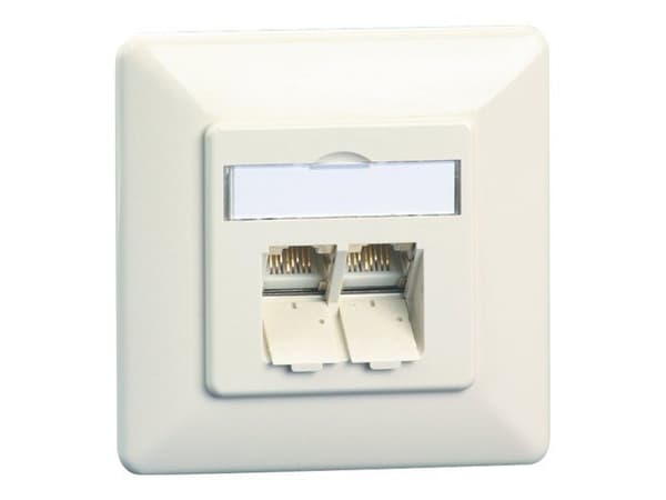 BTR NETCOM 130C380002-I, RJ-45, 6a, Valkoinen