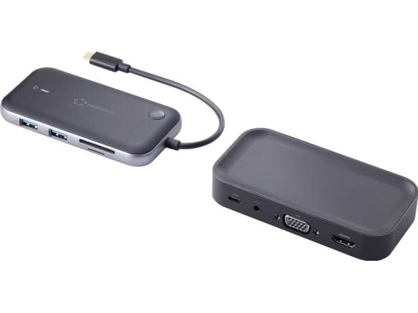 Renkforce RF-HUB-810 USB-C® Mini-Docking Station