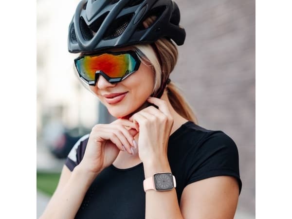 Tech-Protect silikonrem til Apple Watch 38/40/41 mm Starlight