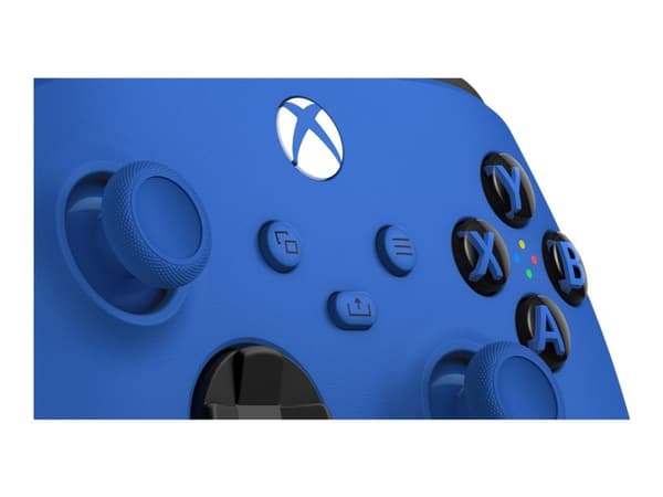 Microsoft Xbox Wireless Controller - Håndkonsoll - trådløs - Bluetooth - sjokkblå - for PC, Microsoft Xbox One, Android, Microsoft Xbox Series S, M...
