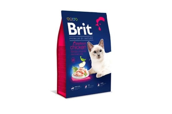 Brit dry premium by nature sterilized suvištiena - torrfoder för katter - 1,5 kg