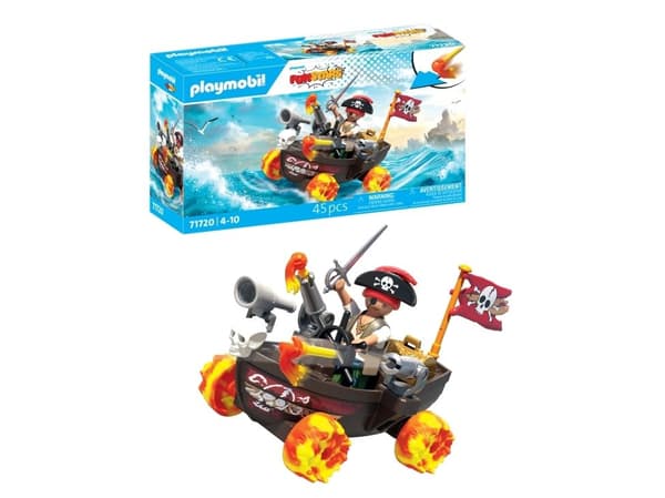 Playmobil 71720, Pirat, 4 År, Multifärg, Plast