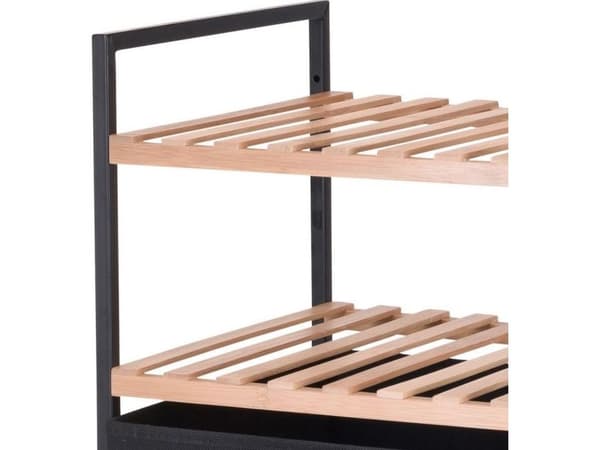 Bathroom Solutions svart tvättkorg