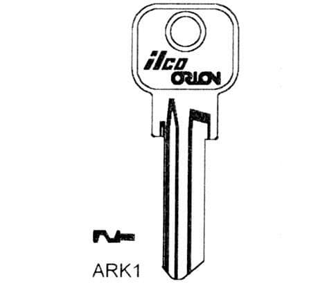 AEG blank nyckel AEP1(AEP-1D) AEP stål