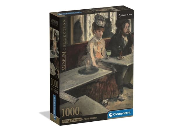 CLE pussel 1000 CompactMus.DansUnCafe 39974