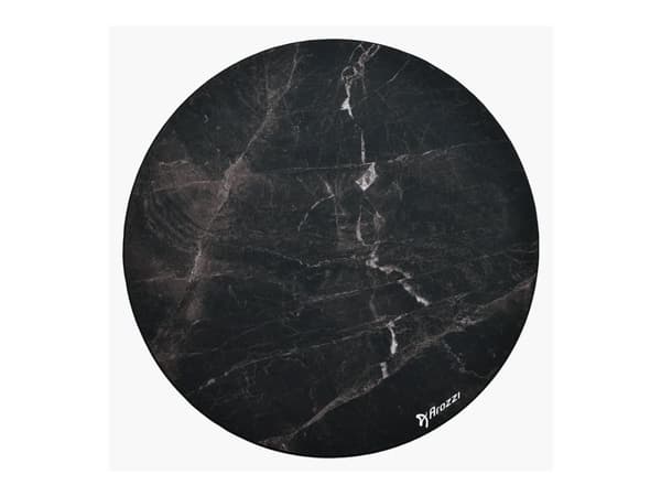 Arozzi Zona Round Floor Pad Svart marmor