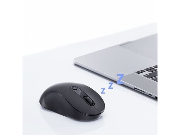 Wireless Mouse Baseus F02, 1600DPI, BT / Wi-Fi, Black B0203203