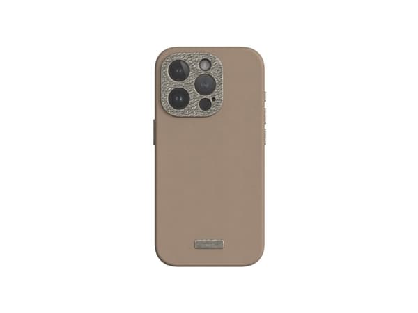 Moshi Napa til iPhone 15 Pro - woodsmoke brown