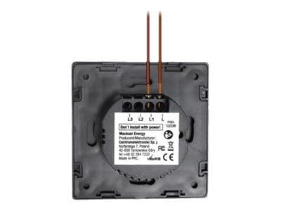 Maclean Energy MCE701B - Touch light switch - 1 grupp - AC 110-240 V