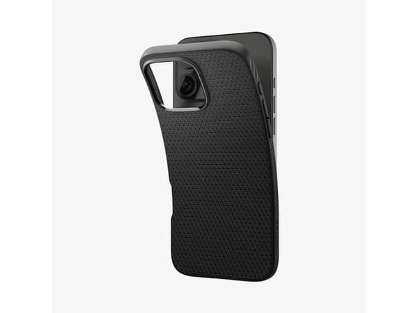 Spigen Liquid Air-skal för iPhone 16 Pro - svart