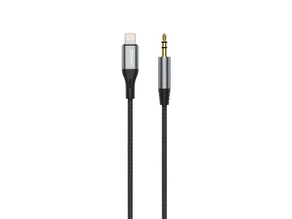 Dudao lydkabel Lightning - mini jack 3,5 mm 1 m grå (L11PRO)