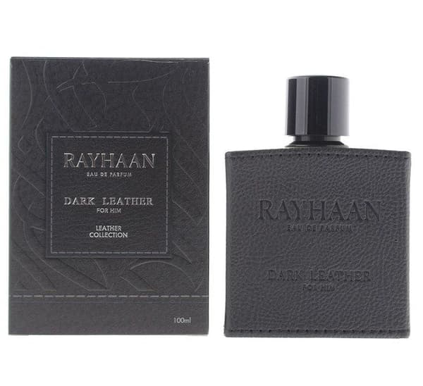 Rayhaan Dark Leather Eau De Parfum 100ml For Men