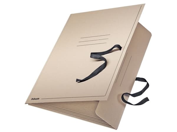 Esselte Hercules - 3-fliksmappe - for A1 (594 x 841 mm) - grå